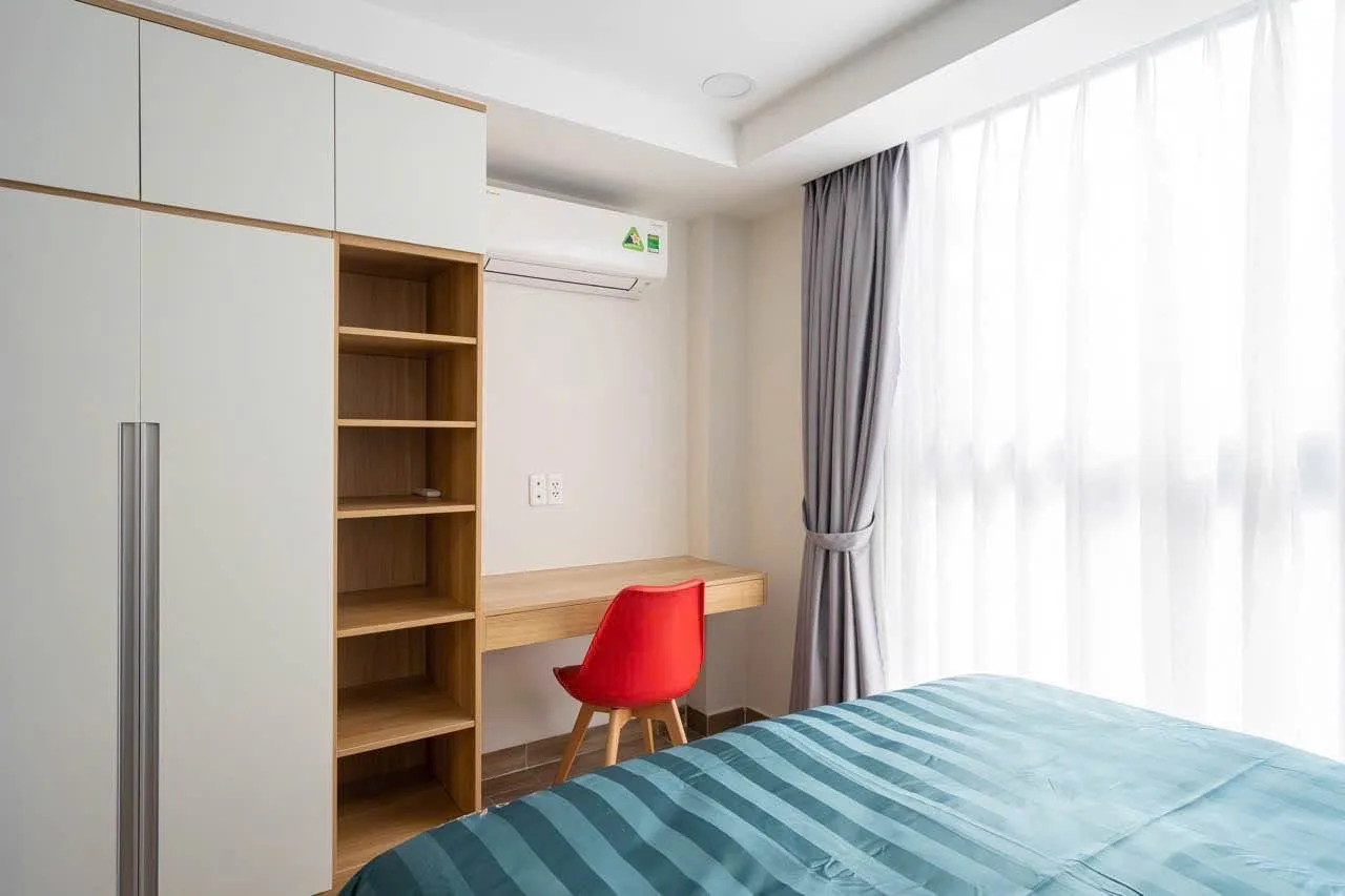 Bright Tran Dinh Xu 1BR with Private Washer, Ready Now