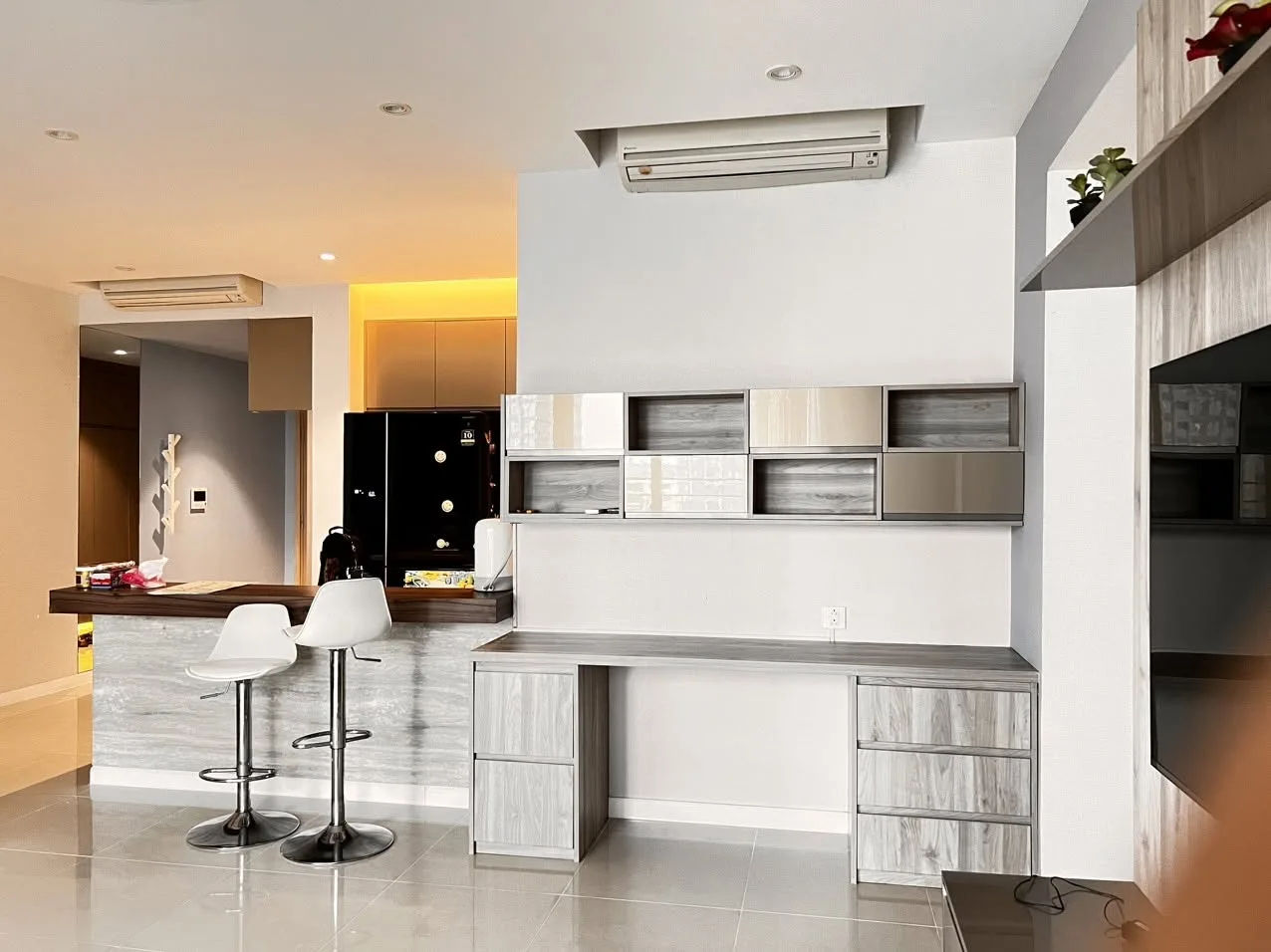 Bright 137 sqm Estella Heights 3BR With Balcony Living Area