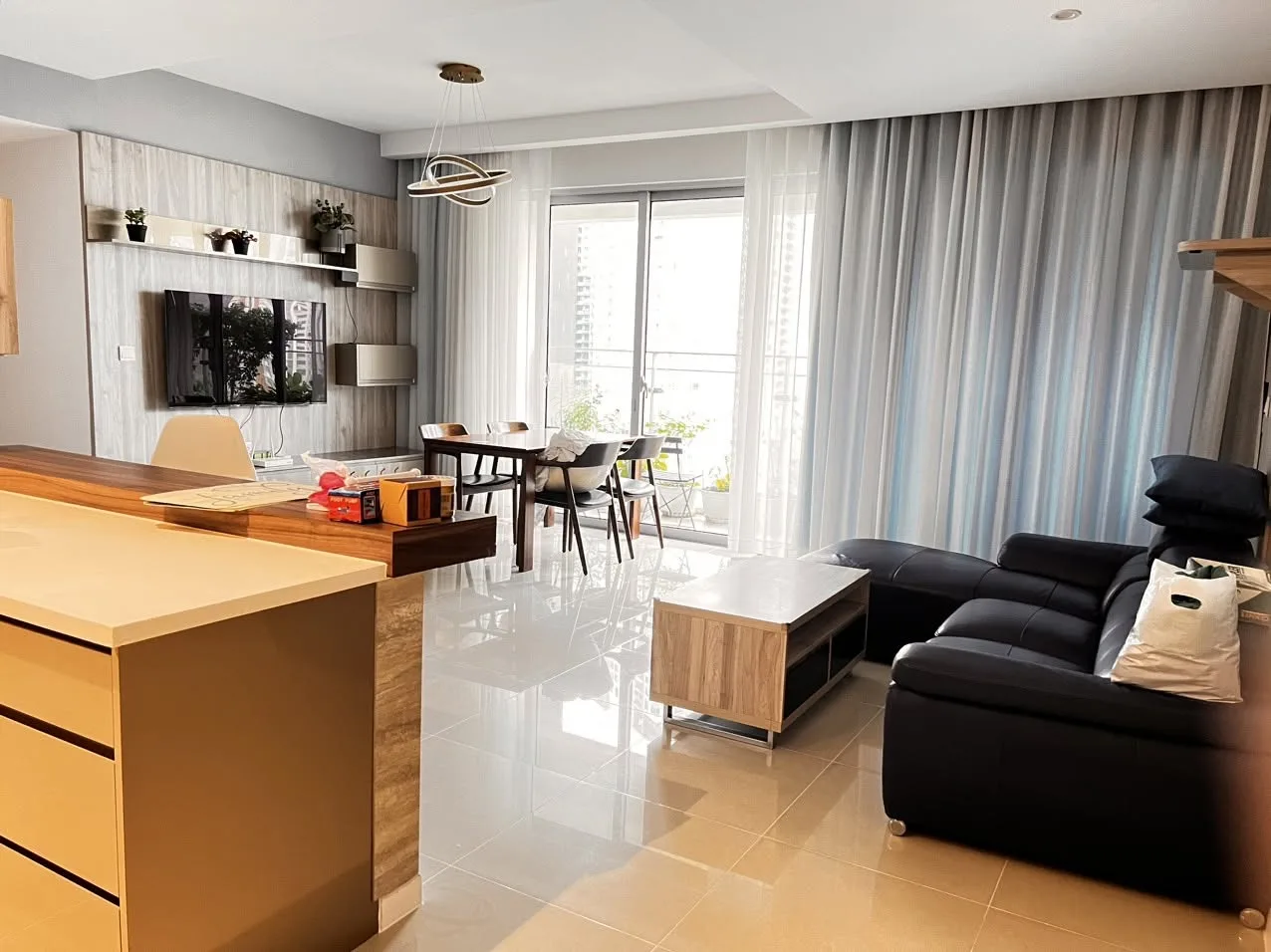 Bright 137 sqm Estella Heights 3BR With Balcony Living Area