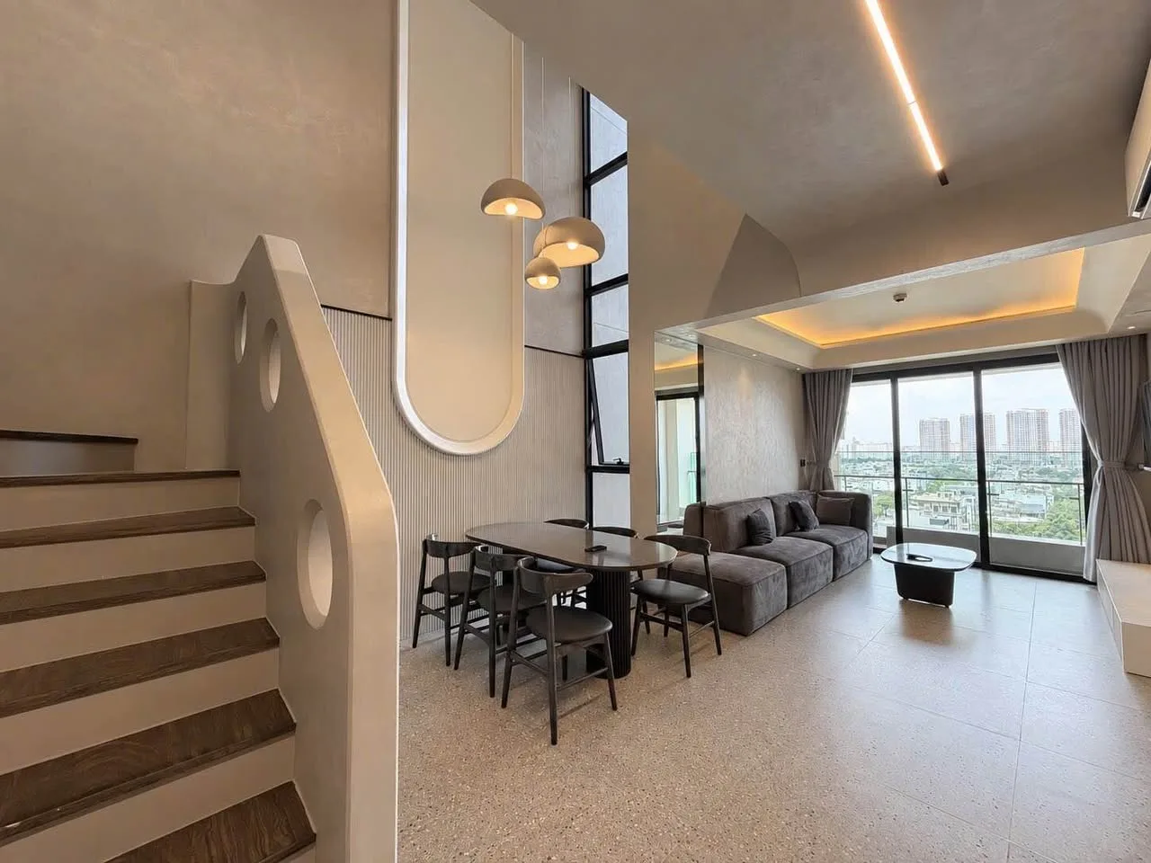 Duplex 3 Bedroom Apartment for Rent at Feliz En Vista Thanh My Loi | 133m²