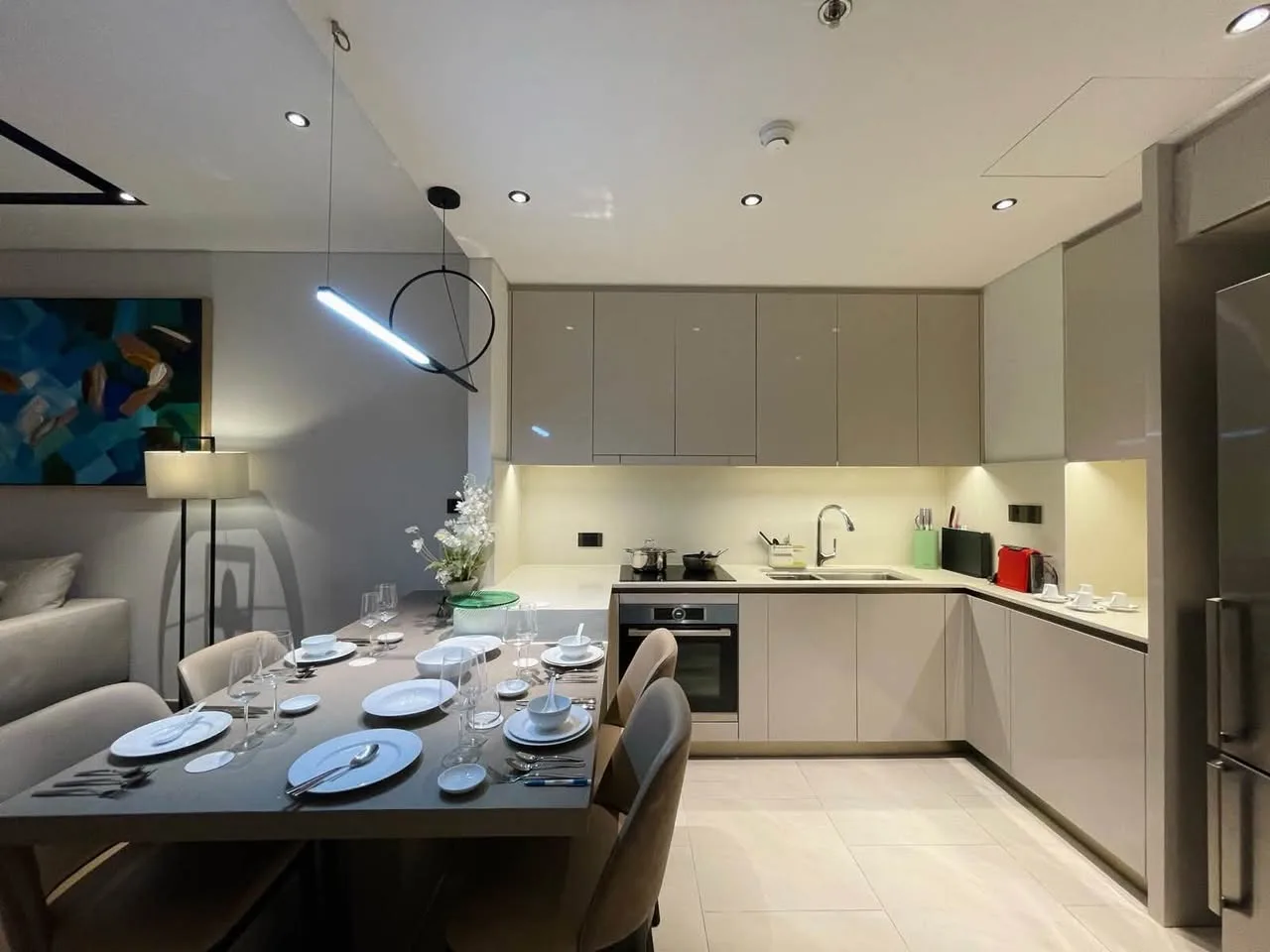 Grand Marina 2BR With Saigon River View and Contemporary Interiors