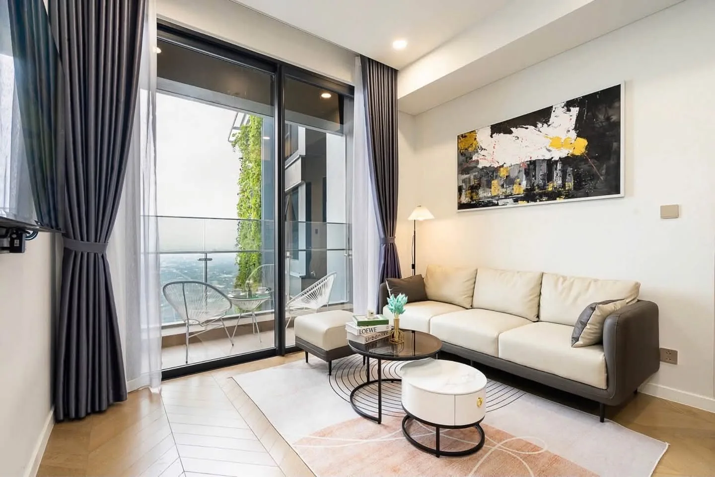 Lumiere Riverside 2BR River-View Apartment with Balcony | 77m²