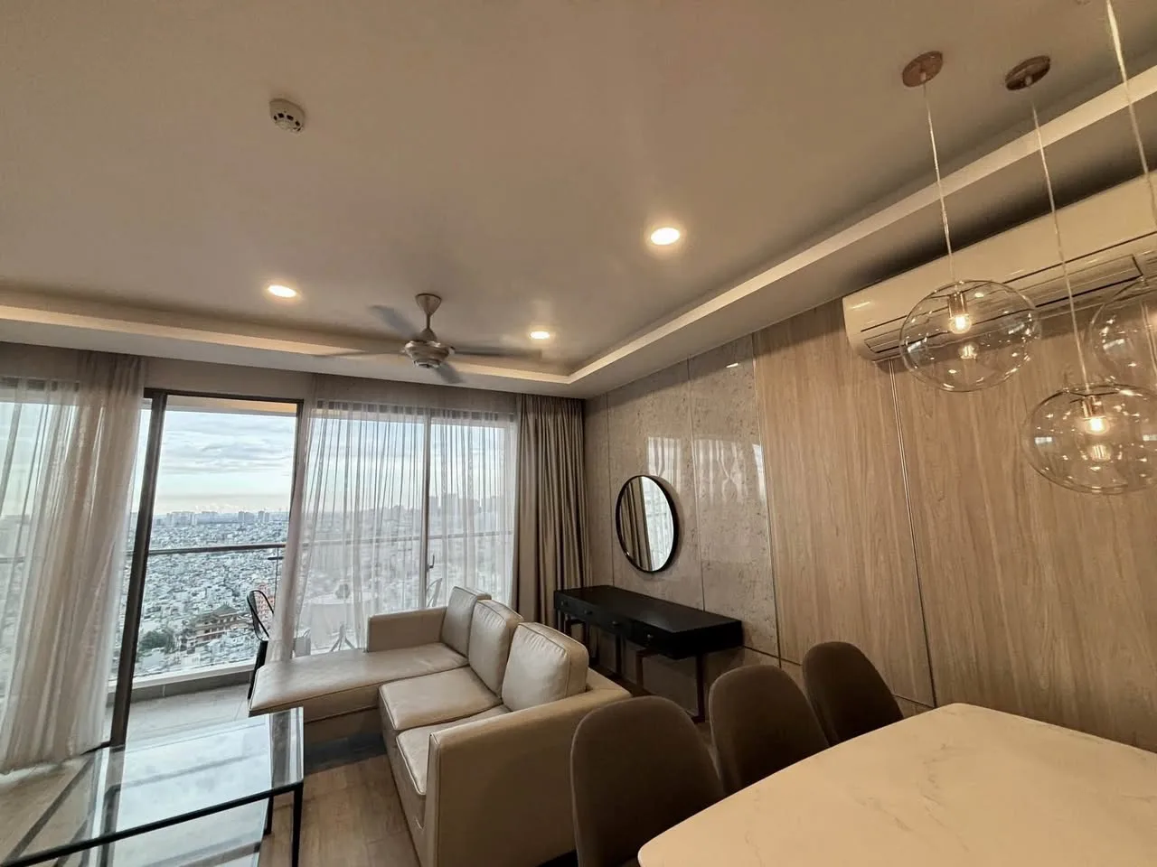Masteri Millennium 3BR Apartment with Open City View | 105 sqm