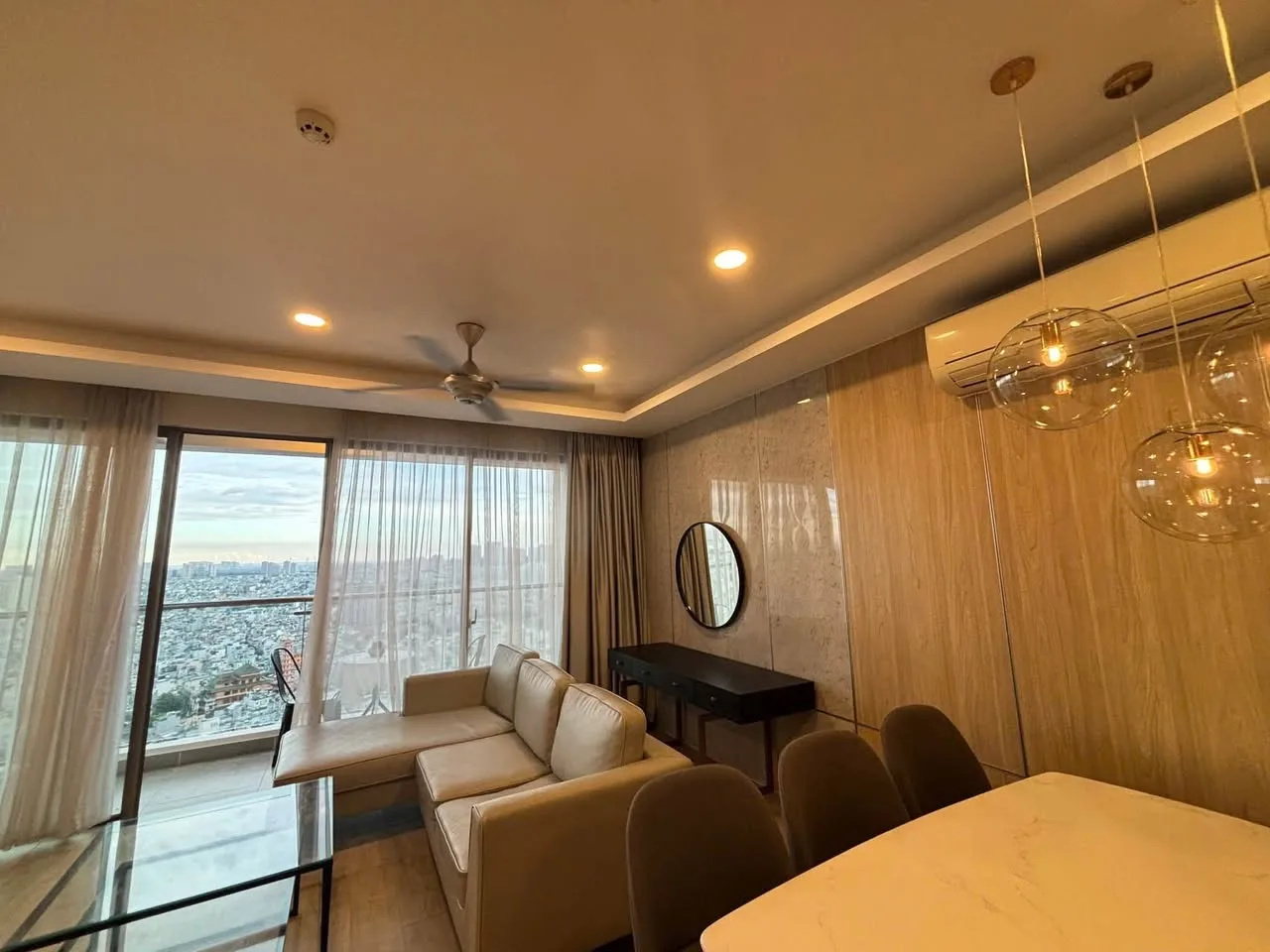 Masteri Millennium 3BR Apartment with Skyline Balcony | 108m²
