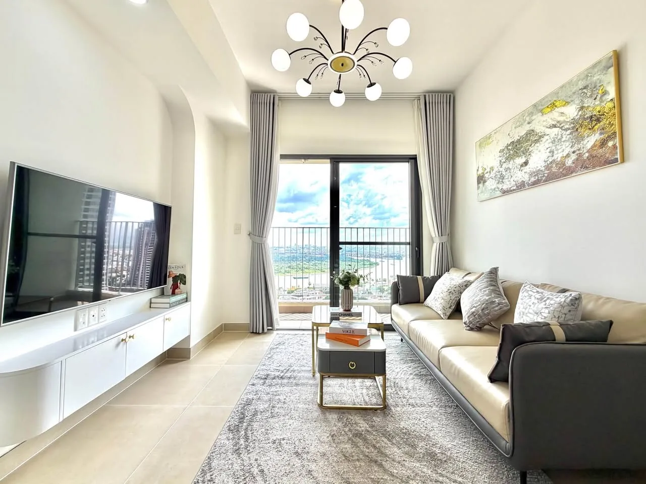 Ready-Now River View 2 Bedroom Apartment at Masteri Thao Dien | 28th Floor
