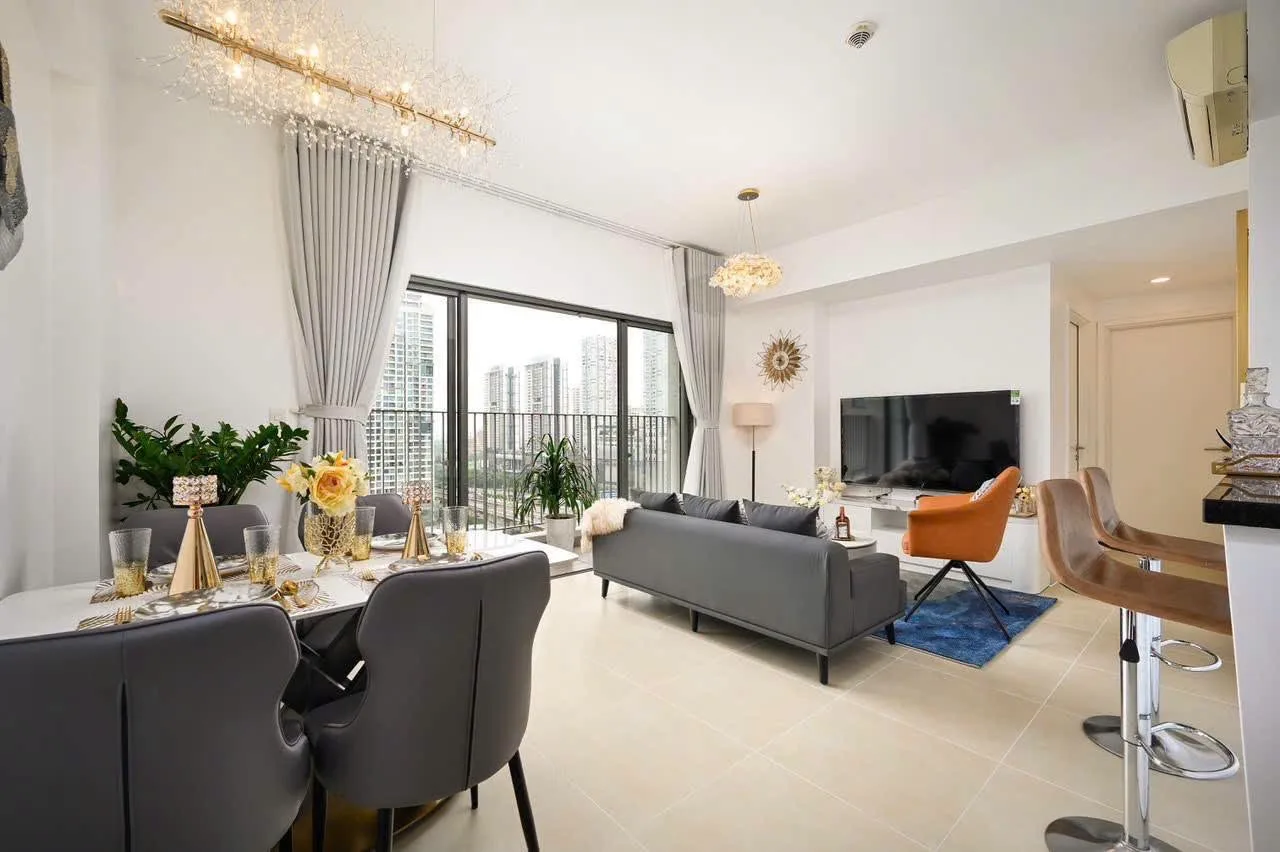River View 2 Bedroom Apartment for Rent in Masteri Thao Dien | 74m²