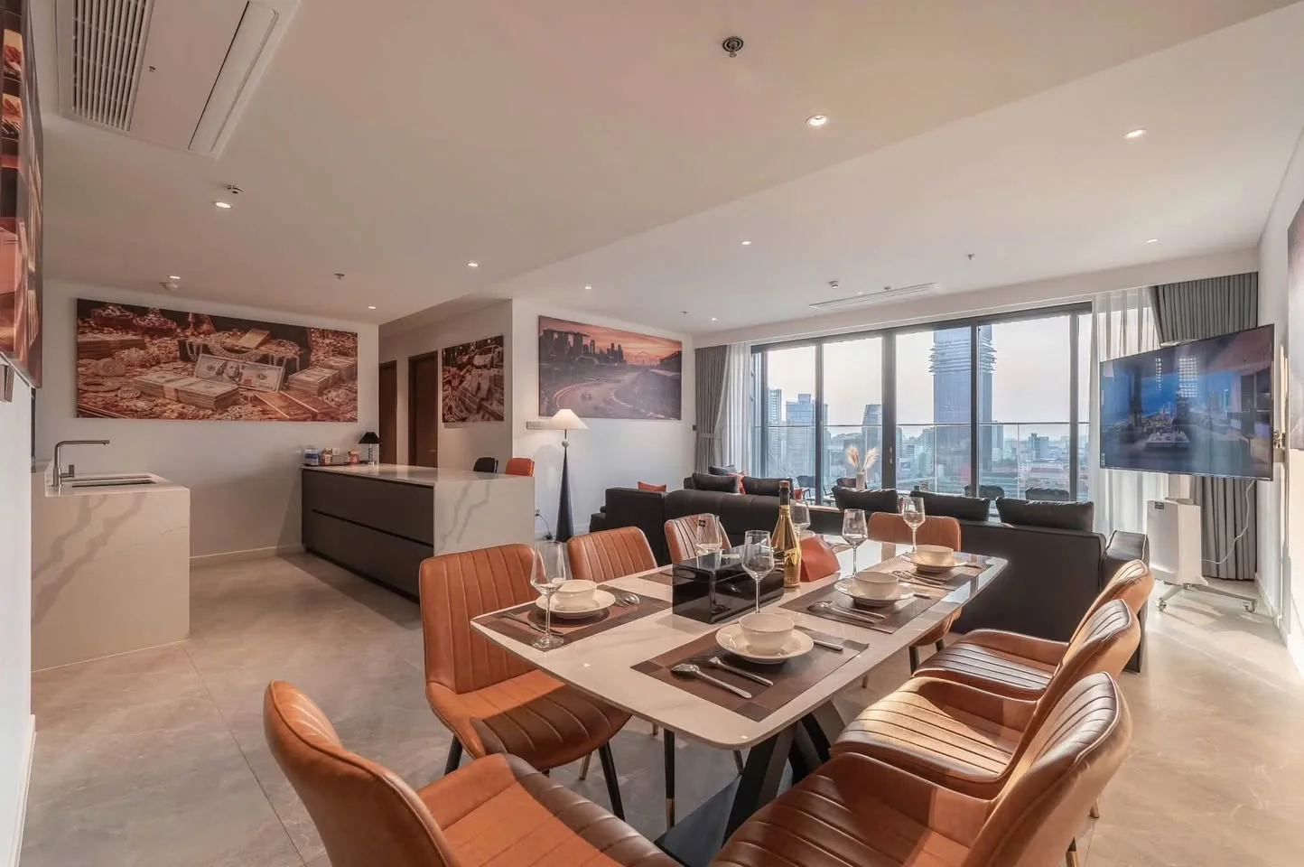 The Crest Metropole 3BR With Balcony Skyline View