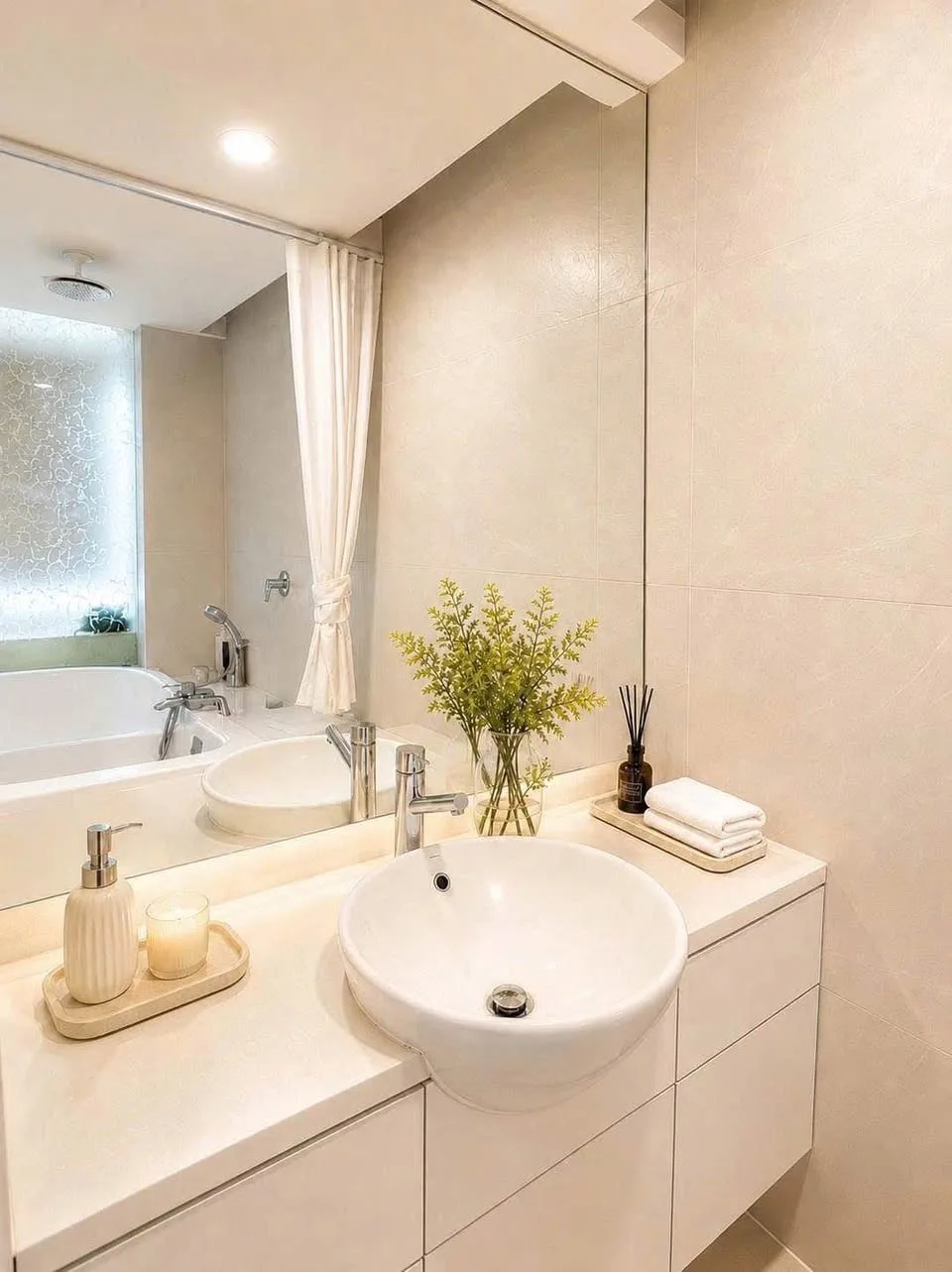 Hotel-Style 1BR Serviced Residence with Bathtub on Nguyen Dinh Chieu