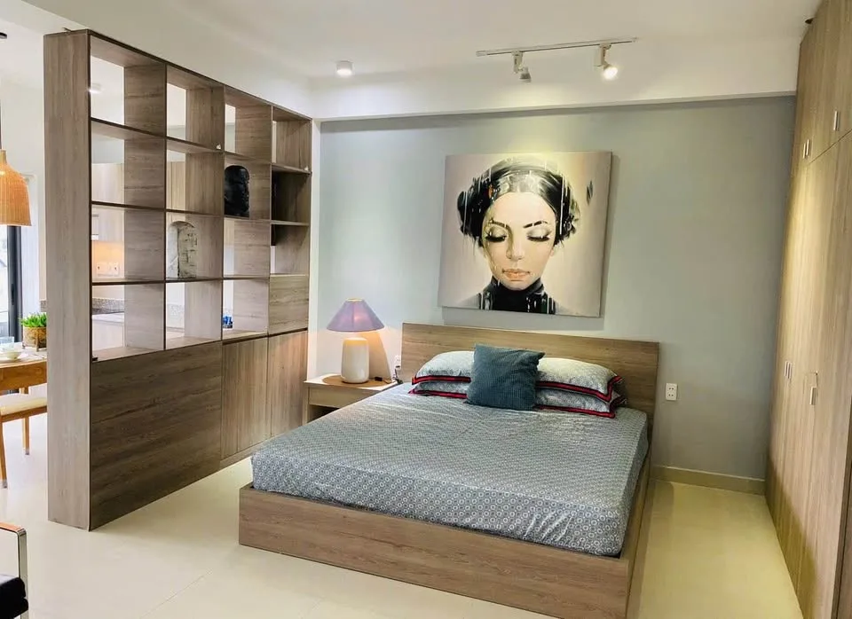Studio Serviced Apartment with Private Terrace Garden for Rent on Khanh Hoi | 65 sqm