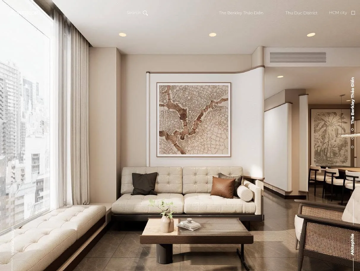 The Berkley Thao Dien Spacious 2BR with Balcony Greenery