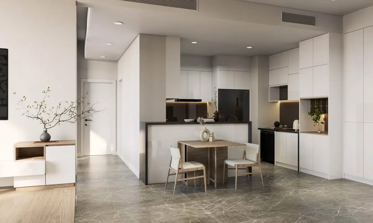 Oversized The Berkley Thao Dien 1BR with Japanese-Style Furniture | 107 sqm