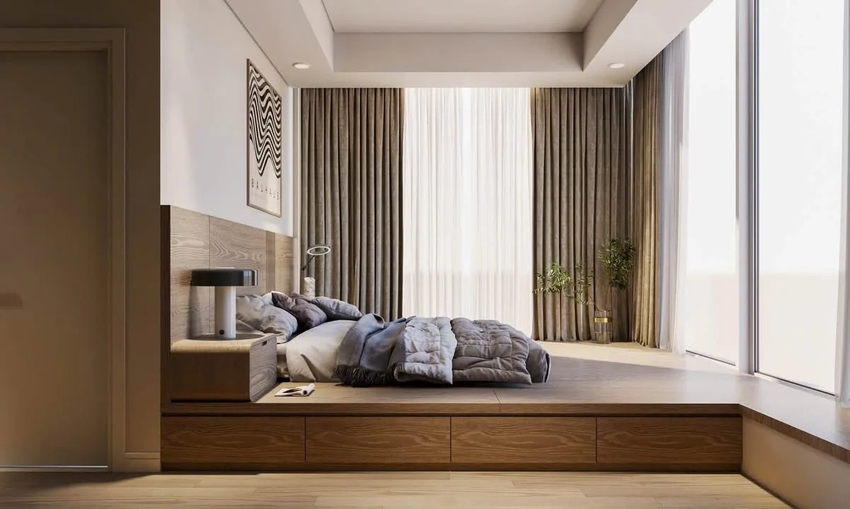 Oversized The Berkley Thao Dien 1BR with Japanese-Style Furniture | 107 sqm