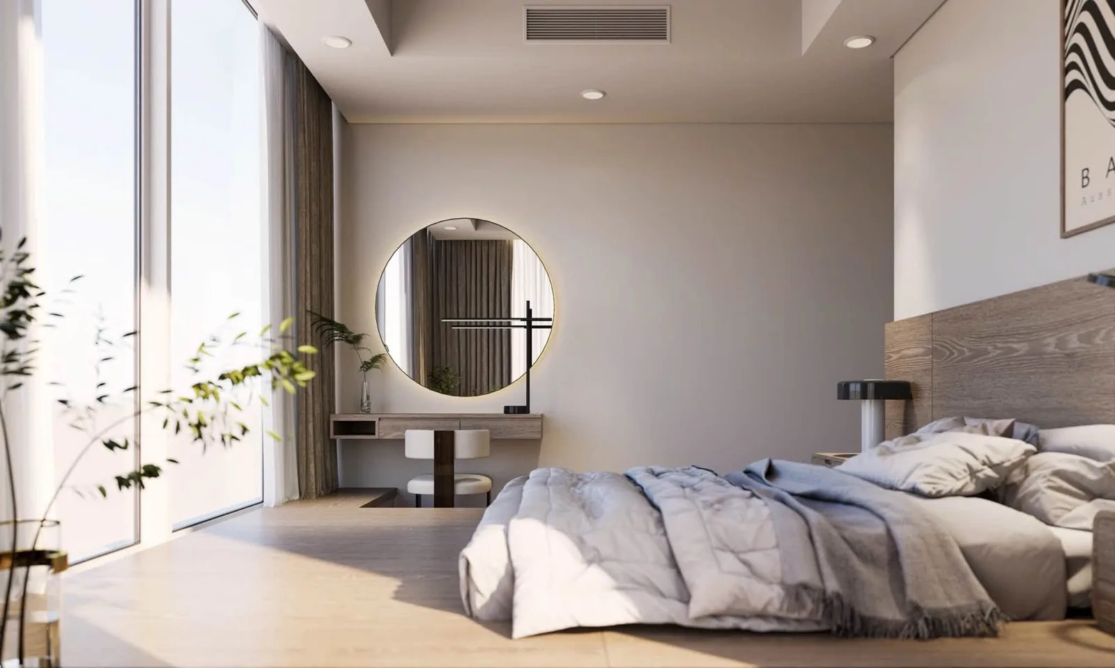 Oversized The Berkley Thao Dien 1BR with Japanese-Style Furniture | 107 sqm