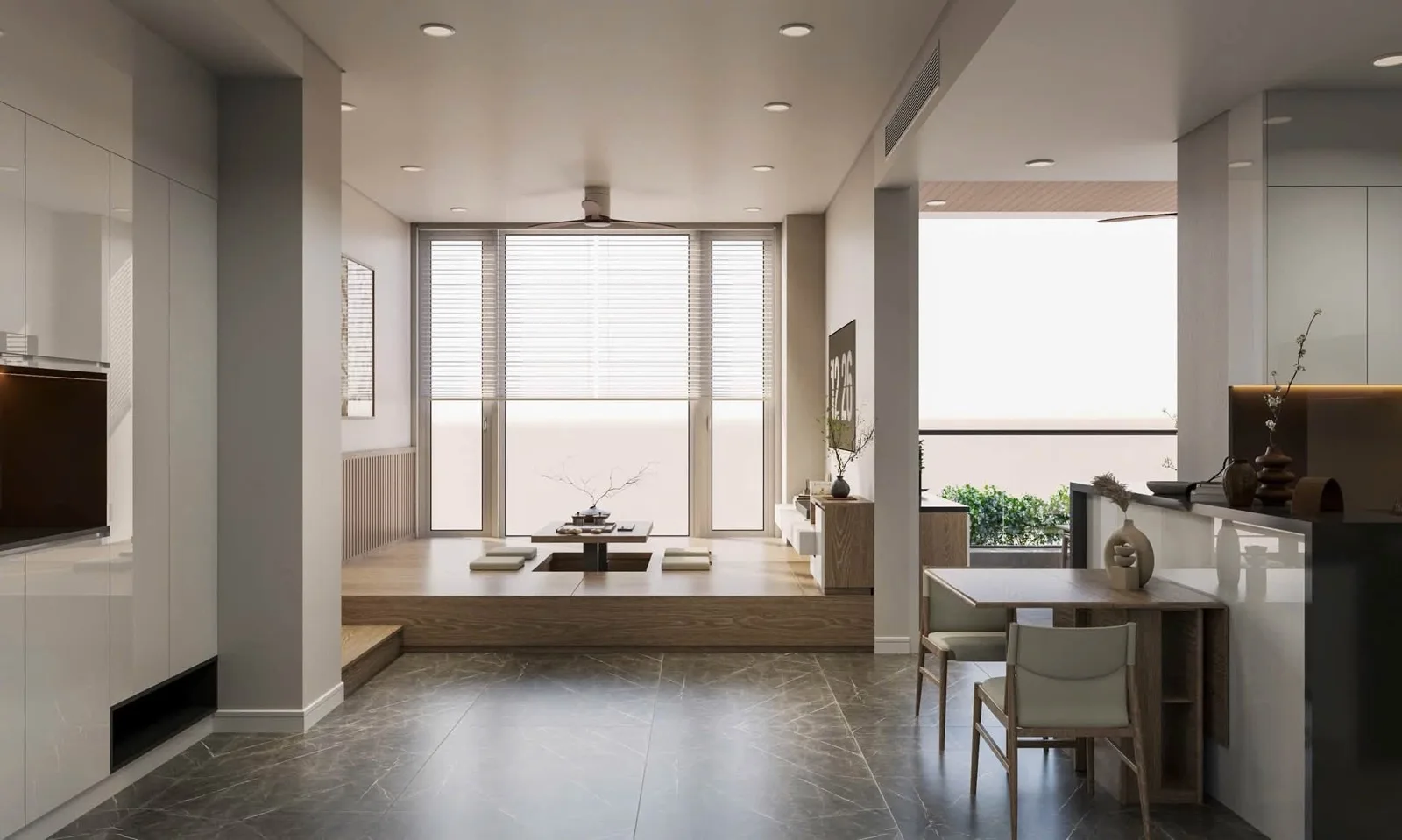Oversized The Berkley Thao Dien 1BR with Japanese-Style Furniture | 107 sqm