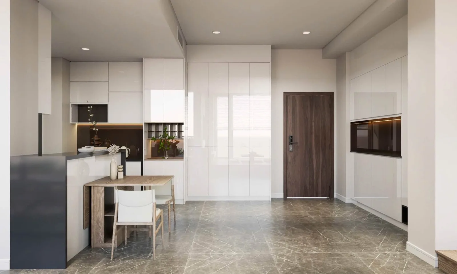 Oversized The Berkley Thao Dien 1BR with Japanese-Style Furniture | 107 sqm
