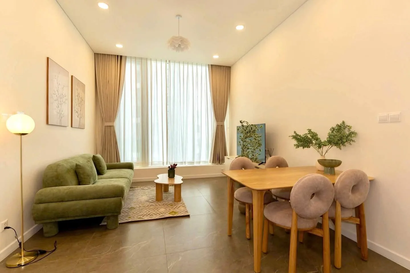The Berkley Thao Dien 2BR With 3.3m Ceilings and Brand-New Furniture
