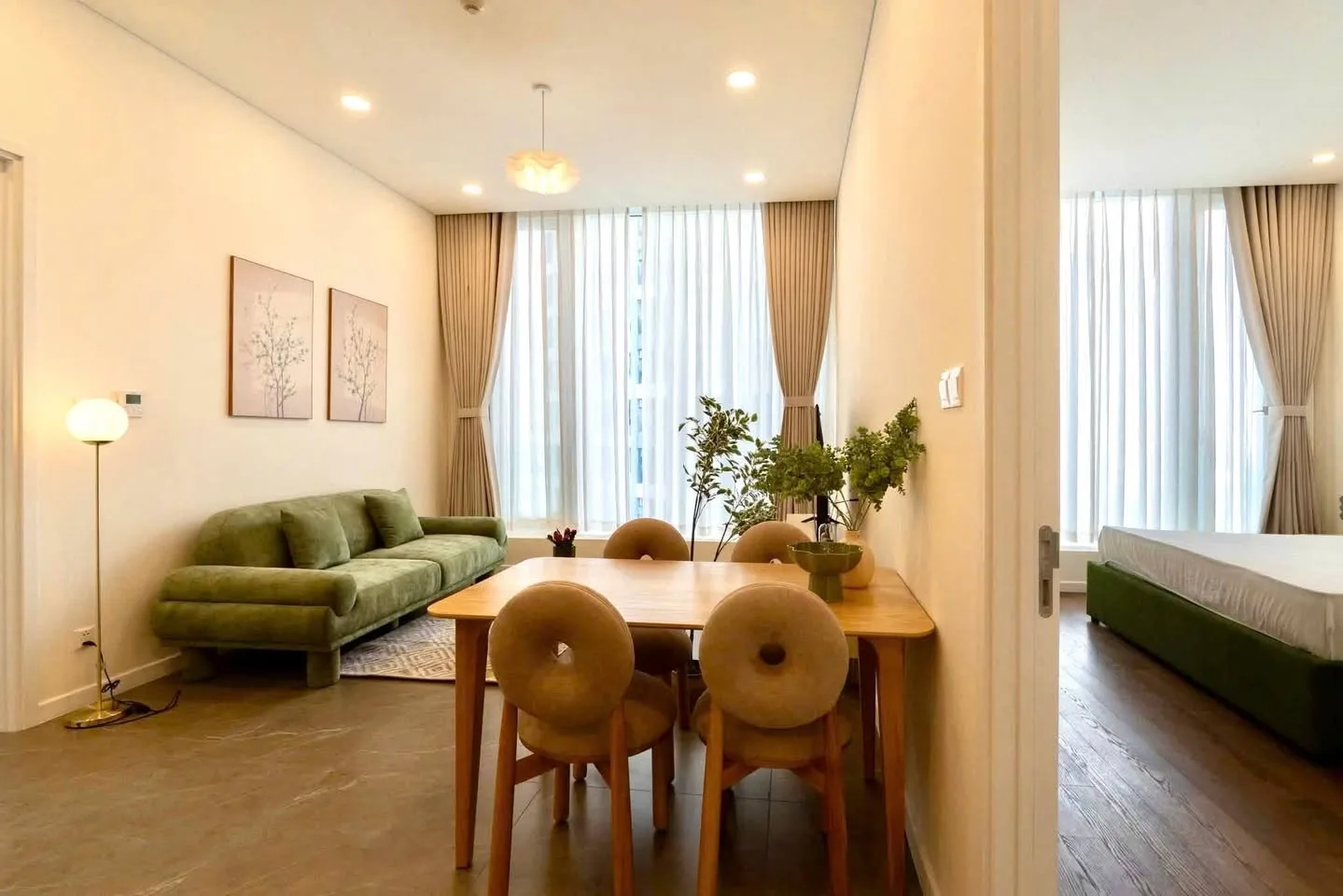 The Berkley Thao Dien 2BR With 3.3m Ceilings and Brand-New Furniture
