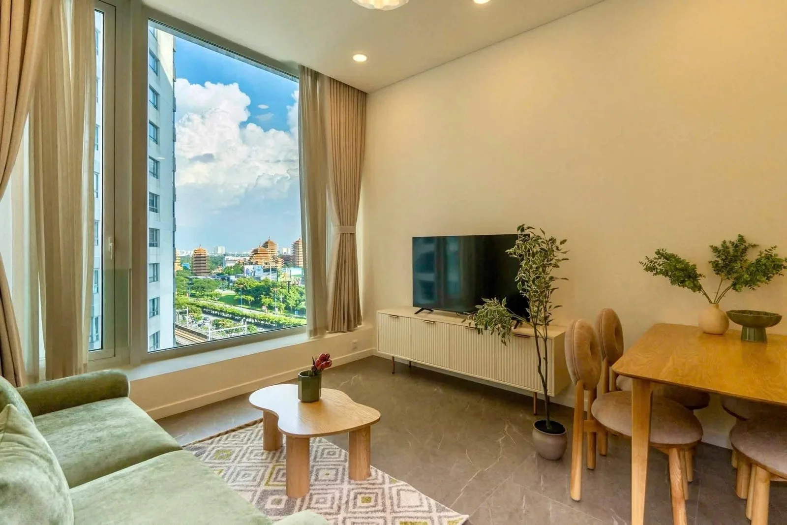 The Berkley Thao Dien 2BR With 3.3m Ceilings and Brand-New Furniture