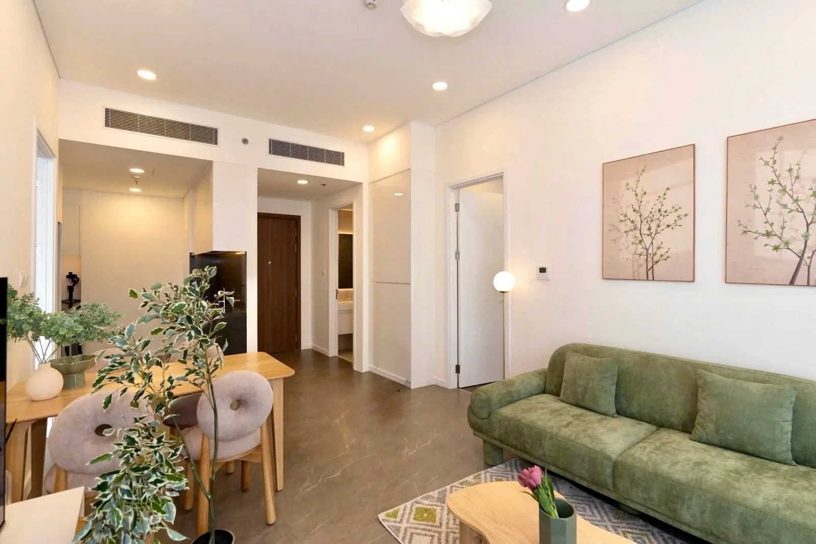 The Berkley Thao Dien 2BR With 3.3m Ceilings and Brand-New Furniture