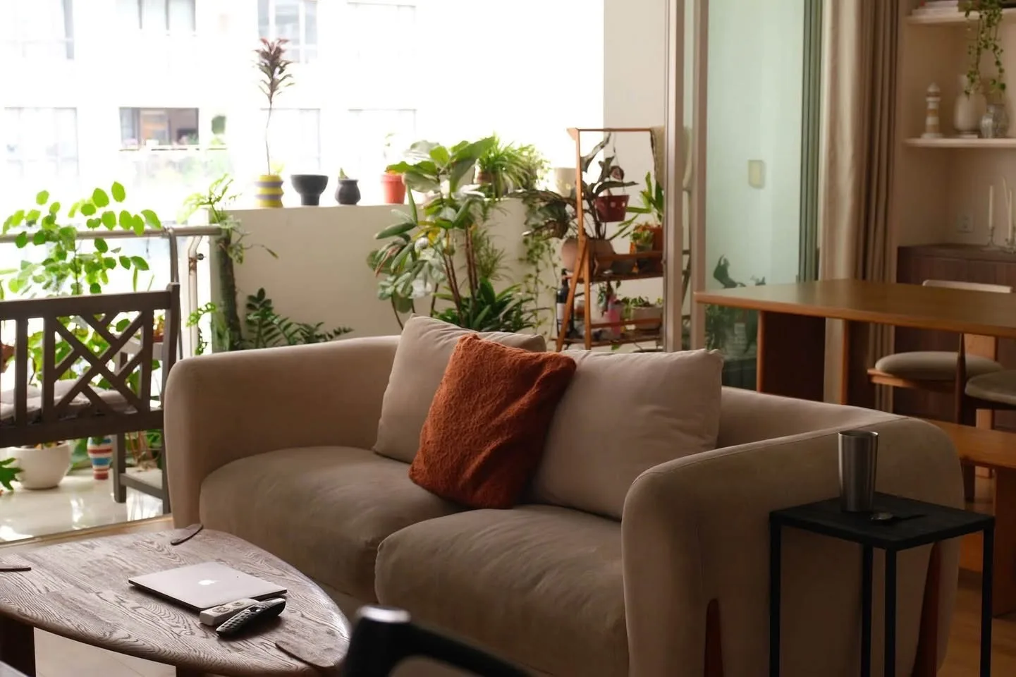 The Estella 3BR With New Furniture and a Leafy Balcony