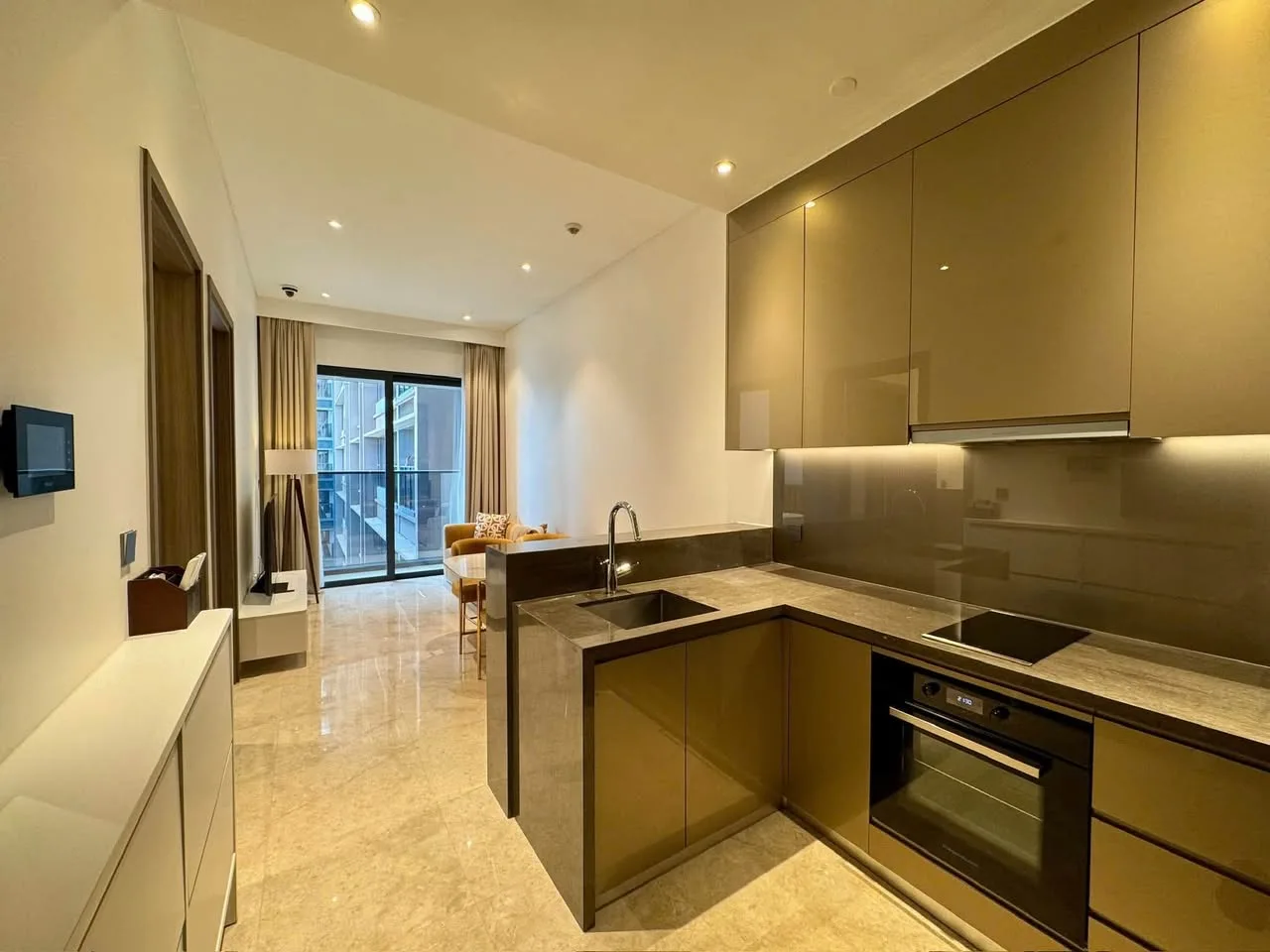 The Marq High-Floor 1BR With Landmark 81 View and Warm Interiors