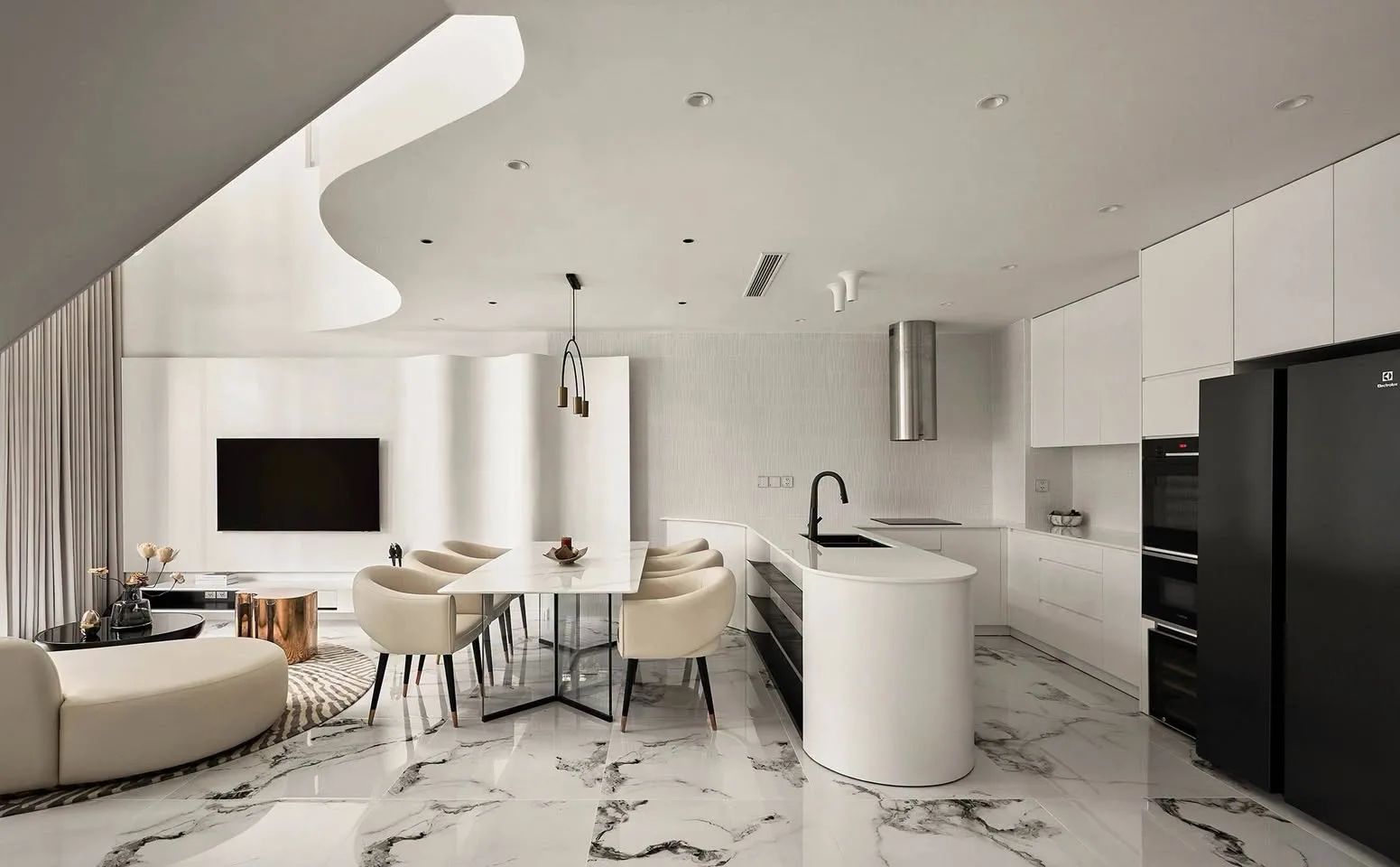 The River Thu Thiem Thames Tower 3BR Duplex for Rent