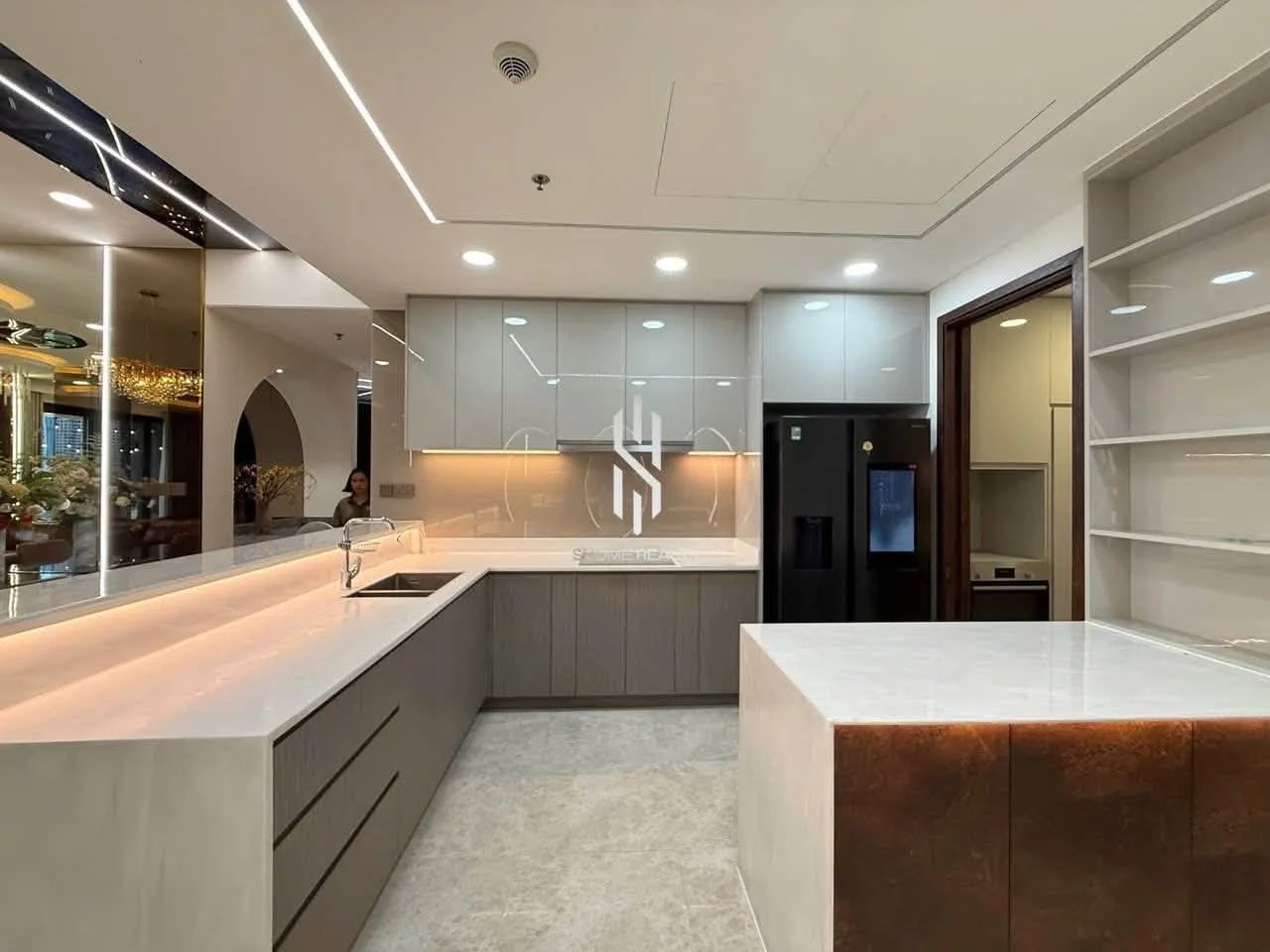 Spacious 4 Bedroom The River Thu Thiem Apartment with Study | 202m²