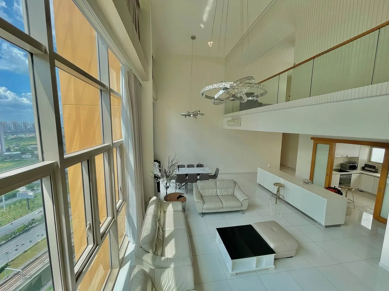 The Vista An Phu 5BR Duplex Penthouse With Double-Height Living
