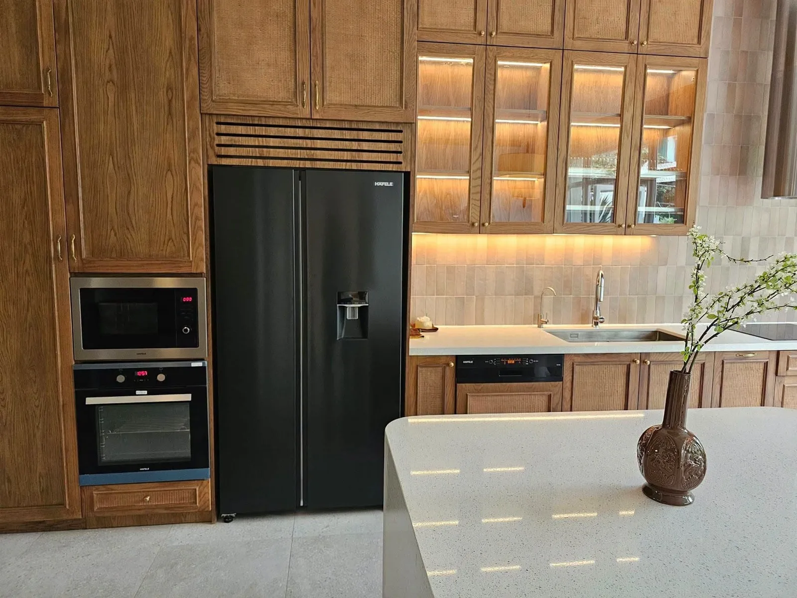 Truc Duong An Khanh 3BR Villa with Warm Wood Kitchen