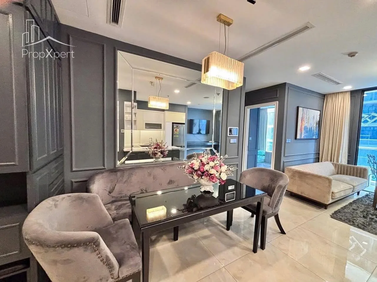 Vinhomes Golden River 2BR With Balcony River Outlook